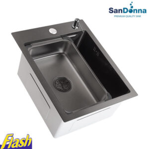 Crna INOX Sudopera (SET) - SanDonna - HD4050R