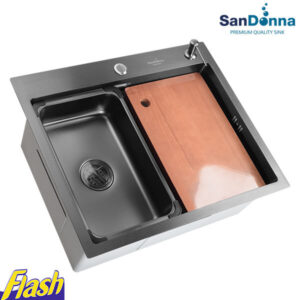 Crna INOX Sudopera (SET) - SanDonna - HD6050R