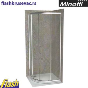 Tuš kabina polukružna 80x80cm - (bez kadice) - Minotti - Copen Atlas Pro C-02-43R800